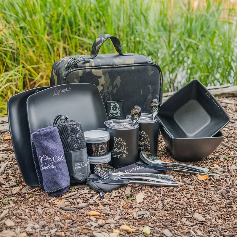 CarpLife Eclipse Camo Elite Dinner Sets
